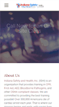 Mobile Screenshot of indianasafetyandhealth.com